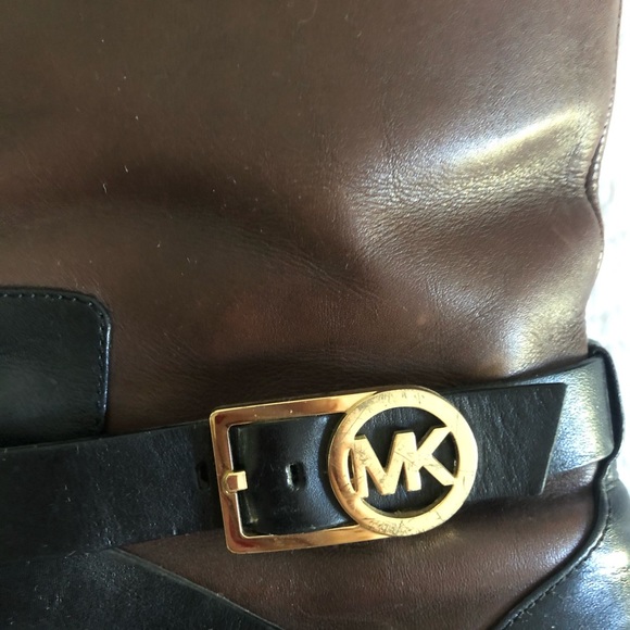 Micheal Kors two toned tall boot - Picture 2 of 4
